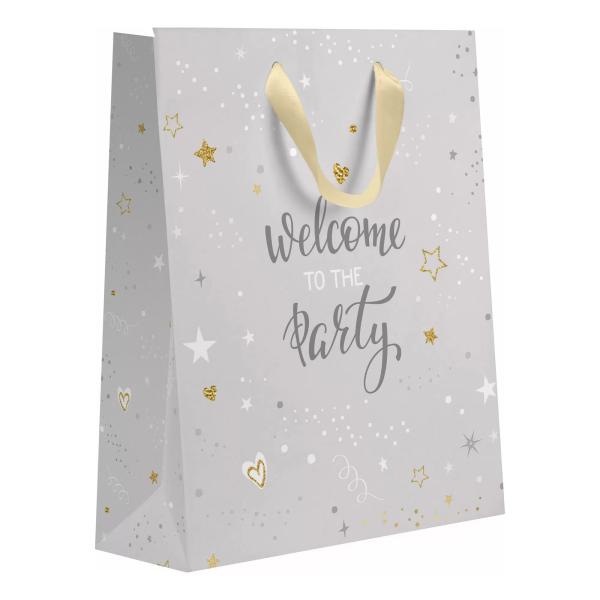 Пакет подарочный ПАТИ, 22,7 х 18 х 10, арт. М, Пакетико