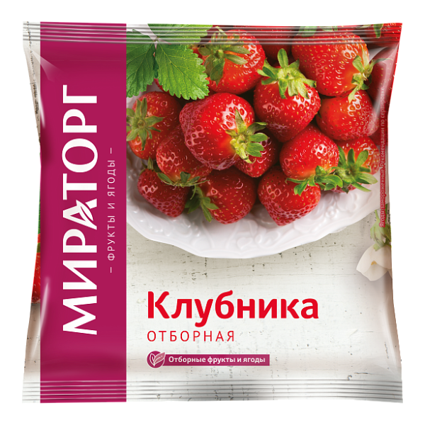 Клубника МИРАТОРГ замороженная 300гр