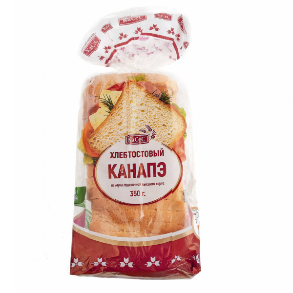 Хлеб ИХЗ Тостовый Канапэ 350гр