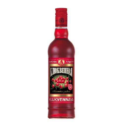 Настойка ЛАДОГА Клюквенная сладкая 0,5л 20%