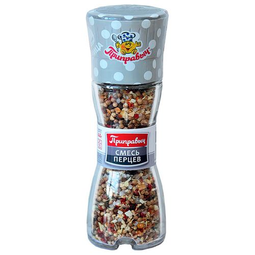 Приправа ПРИПРАВЫЧ смесь перцев 44гр мельница