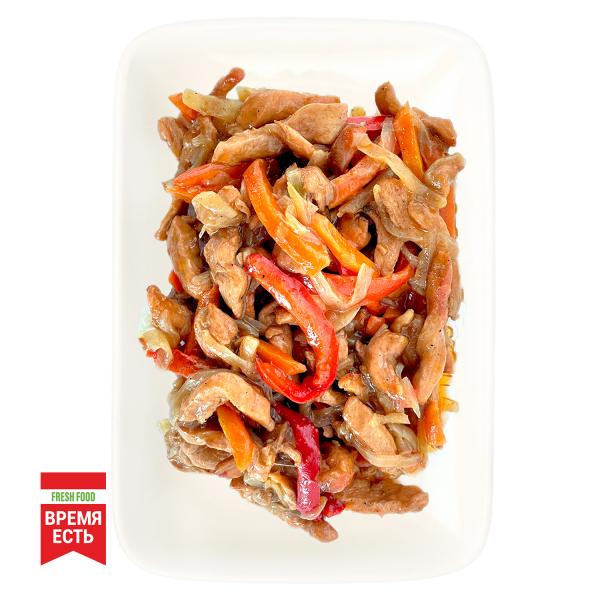 Свинина в кисло-сладком соусе 200 гр