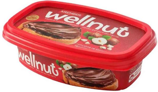 Паста какао-фундучная КРЕМБЕР Веллнат 150 гр пл/б