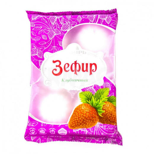 Зефир клубничный НИЖНЕУДИНСК 150гр