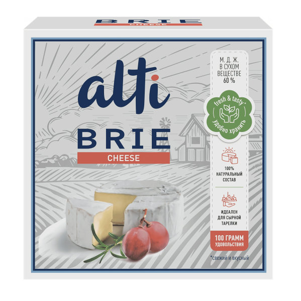 Сыр АЛТИ Бри без змж 100гр