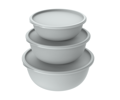 Набор мисок АЛЬТПЛАСТ 3 шт., 1,3/2,7/5,0 л., арт. 193, Зил-Гарант
