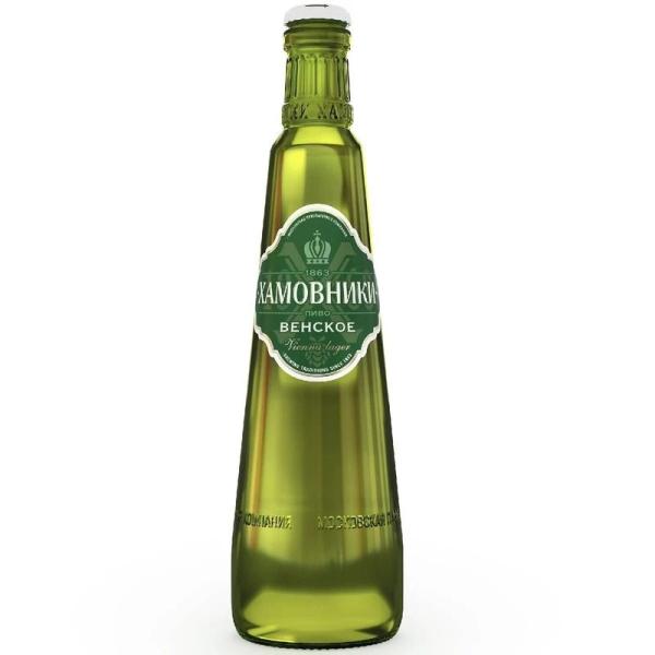 Пиво ХАМОВНИКИ Венское 4,5% 0,45л ст/б