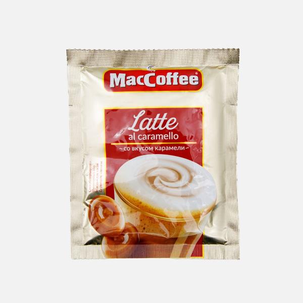 Напиток кофейный МАККОФЕ Латте 3 в 1 со вкусом карамели 22 гр*5 шт