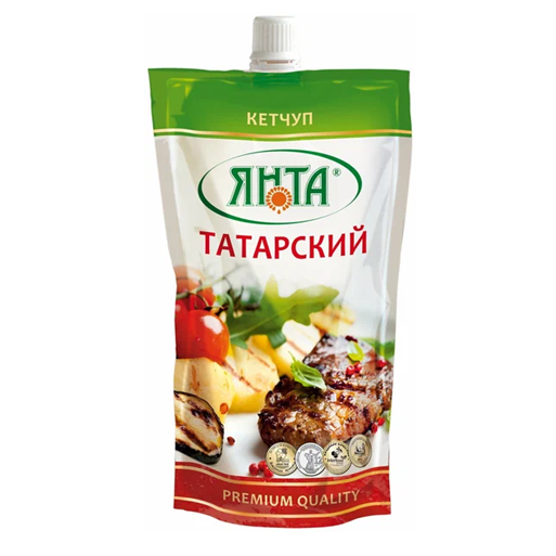 Соус кетчуп ЯНТА татарский 300 гр дой пак