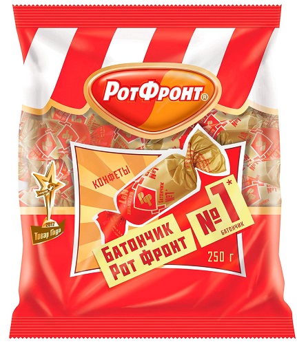 Конфеты батончики РОТ ФРОНТ 250гр