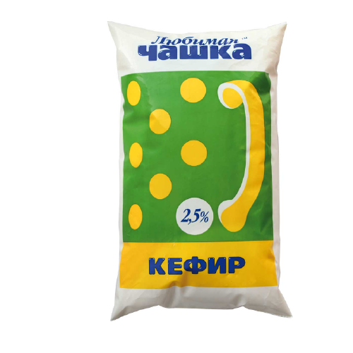 Кефир ЛЮБИМАЯ ЧАШКА 2,5% без змж 900мл п/п