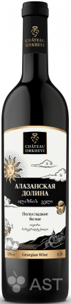 Вино ШАТО ОРХЕВИ Алазанская долина белое п/сл. 0,75л 11,5%