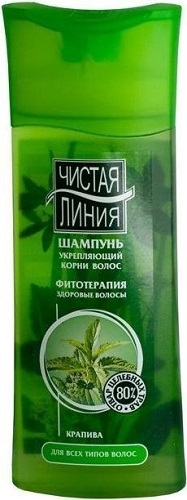 Шампунь ЧИСТАЯ ЛИНИЯ Крапива Укрепляющий д\всех тип.вол 250мл