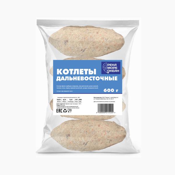 Котлеты Дальневосточные 600гр