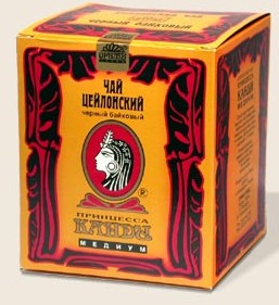 Чай ПРИНЦЕССА КАНДИ Медиум листовой 100гр