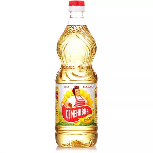 Масло СЕМЕНОВНА подсолнечное 0,9 л пл/б