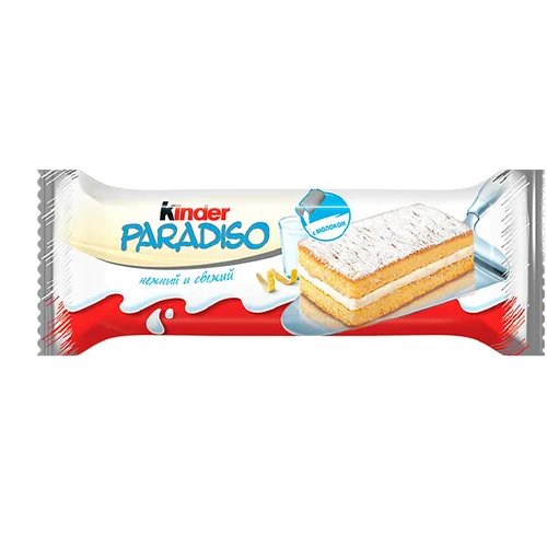 Киндер МИЛК ПАРАДИЗ молочный без змж 29гр
