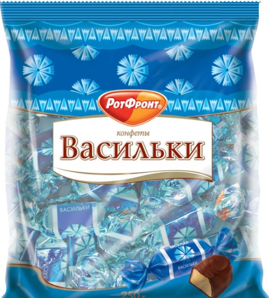 Конфеты КРАСНЫЙ ОКТЯБРЬ Васильки 250гр