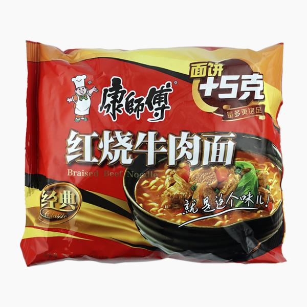 Лапша КАНГШИФУ пшеничная с тушеной говядиной б/п 104 гр. пакет
