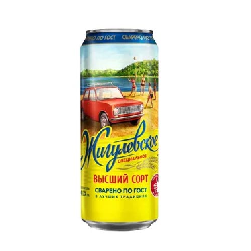 Пиво ЖИГУЛЕВСКОЕ специальное 4% 0,45 л ж/б
