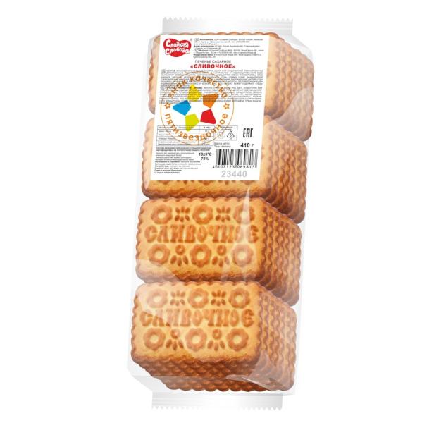 Печенье СЛАДКАЯ СЛОБОДА Сливочное 380 гр