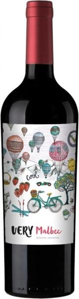 Вино ВЭРИ Мальбек красное сух. 0,75л 12,5%