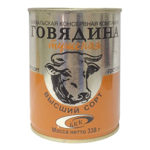 Говядина тушеная БКК ГОСТ 1с 338 гр ж/б (М)