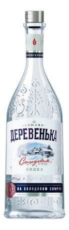 Водка ЗИМНЯЯ ДЕРЕВЕНЬКА 0,5л 40%