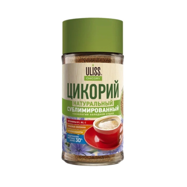 Цикорий УЛИСС натуральный сублимированный 85 гр ст/б