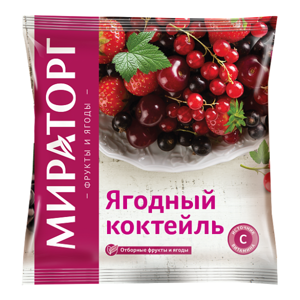 Смесь ягодная МИРАТОРГ Ягодный коктейль замороженная 300гр