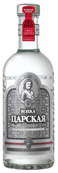 Водка ЦАРСКАЯ Оригинальная 0,5л 40%