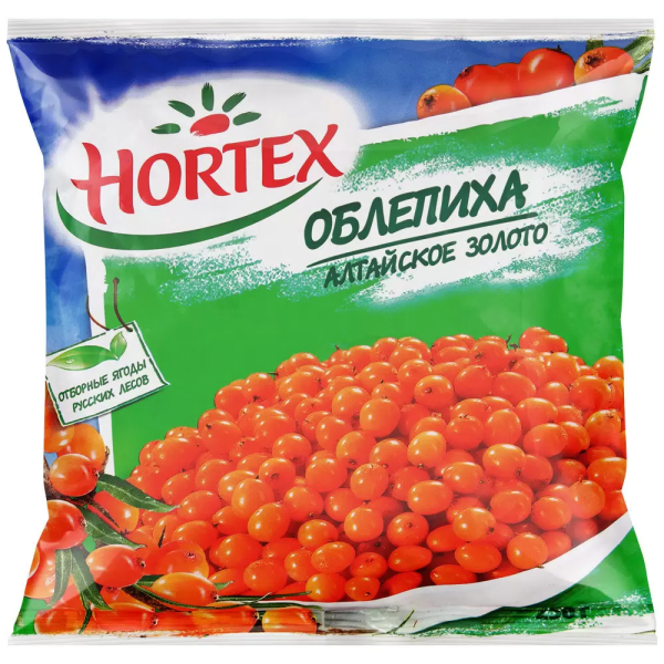 Облепиха Hortex (Хортекс) замороженная 250гр