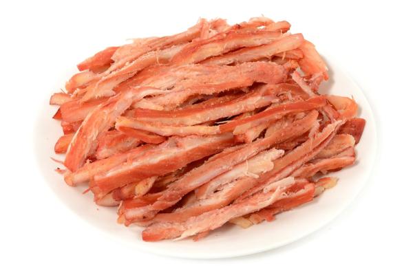 Кальмар стружка солено-сушеная со вкусом краба 100 гр