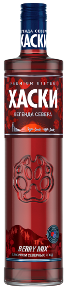 Настойка ХАСКИ Berry mix с морсом северных ягод 0.5л 35%