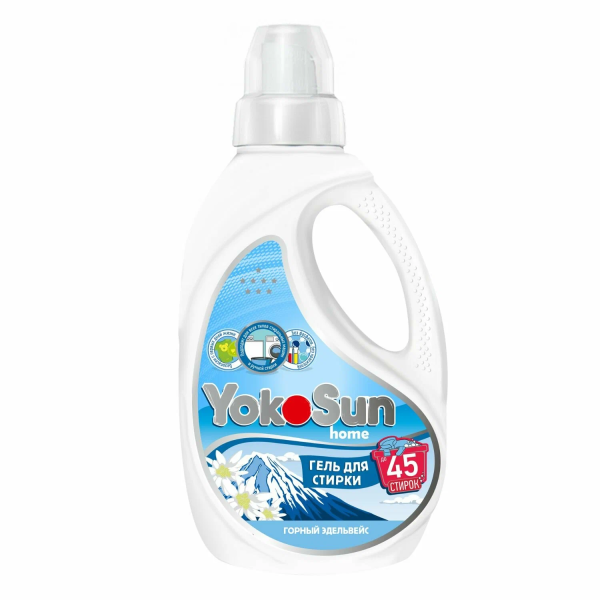 Гель для стирки ЭКОСАН Горный Эдельвейс 1л
