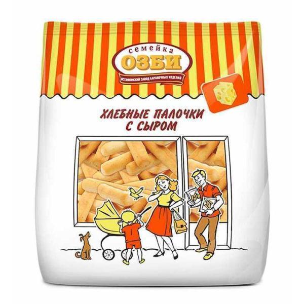 Хлебные палочки ОЗБИ с сыром  150 гр