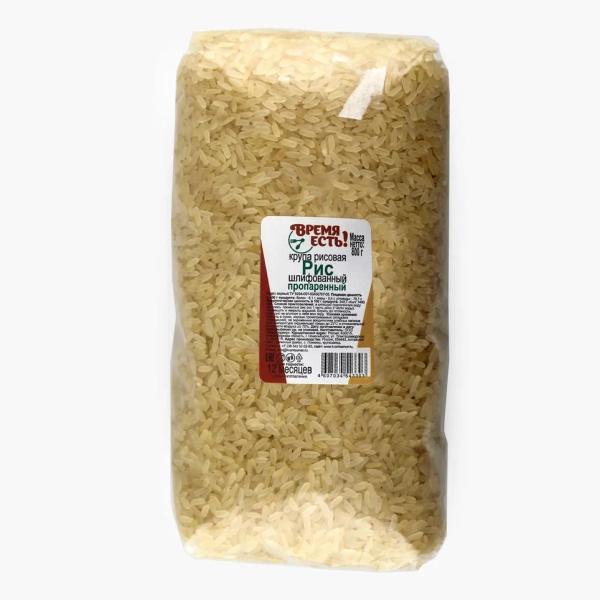 Крупа ВРЕМЯ ЕСТЬ рис пропар.шлиф. 800гр.
