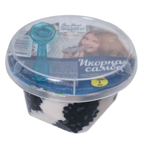 Икорная Самба черная 180гр стакан