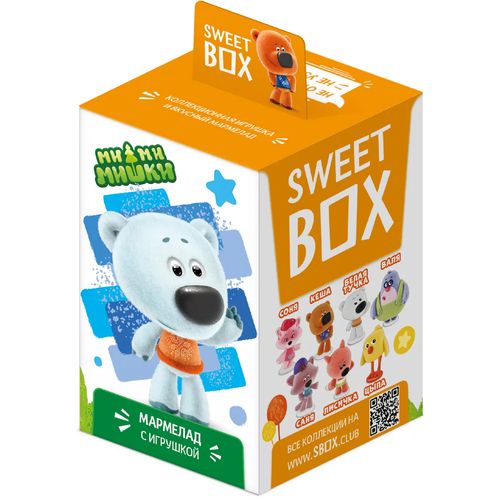 Мармелад КОНФИТРЕЙД с игрушкой в коробочке Ми-ми-мишки 10гр