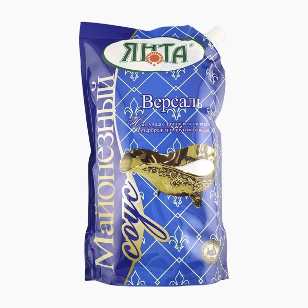Соус майонезный ЯНТА Версаль 800гр дой-пак