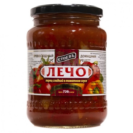 Лечо СТОЕВЪ 700 гр ст/б