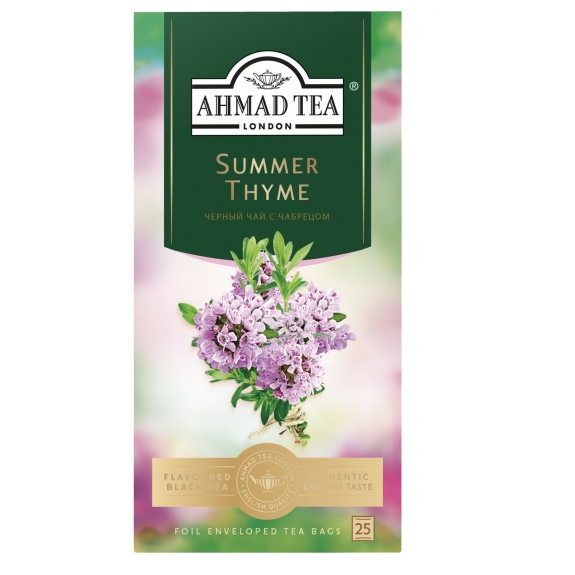 Чай черный АХМАД Самма Тайм летний чабрец 25 пак