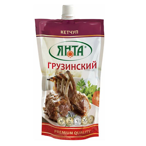 Соус кетчуп ЯНТА грузинский 300 гр дой пак