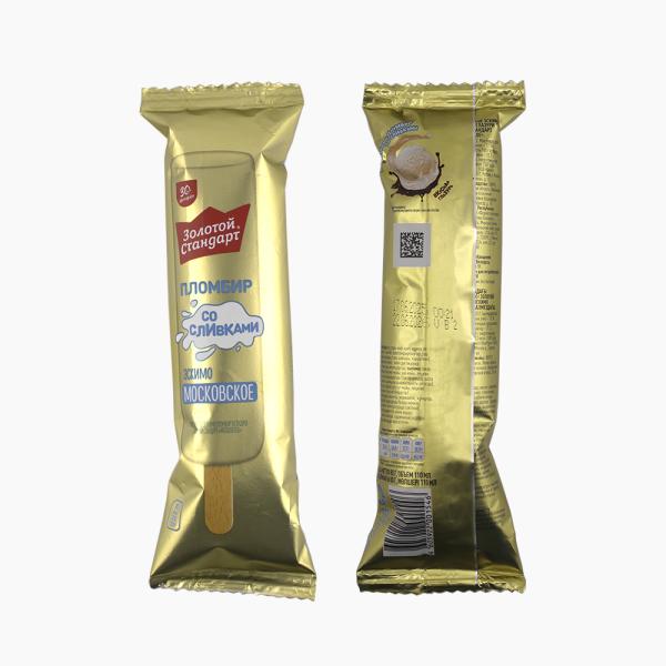 Мороженое ЗОЛОТОЙ СТАНДАРТ эскимо пломбир московское без змж 80гр