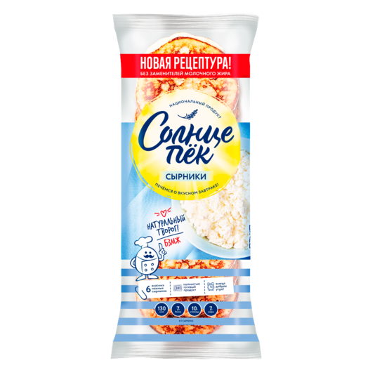 Сырники СОЛНЦЕПЕК 330гр
