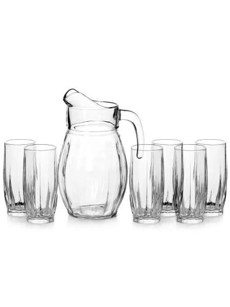 Набор питьевой ПАШАБАХЧЕ ДЭНС (кувшин 1,7 л., 6 стаканов), арт. 97874B, РЦ Восток