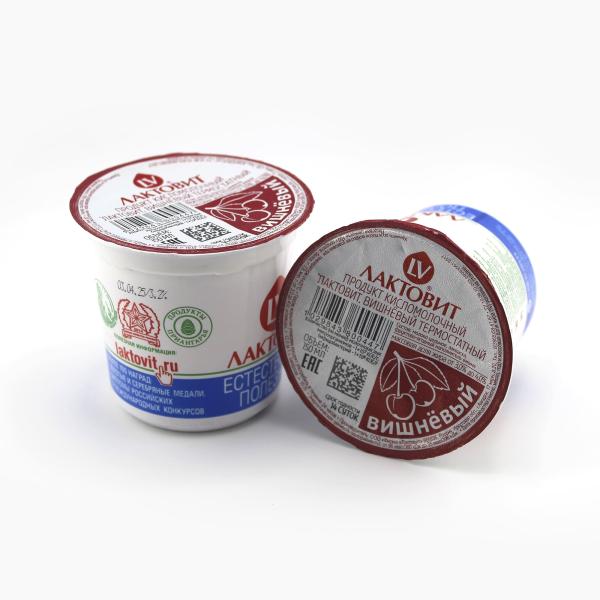 Лактовит вишня без змж 150гр стакан