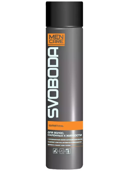 Шампунь мужской Svoboda для жирных волос 300мл