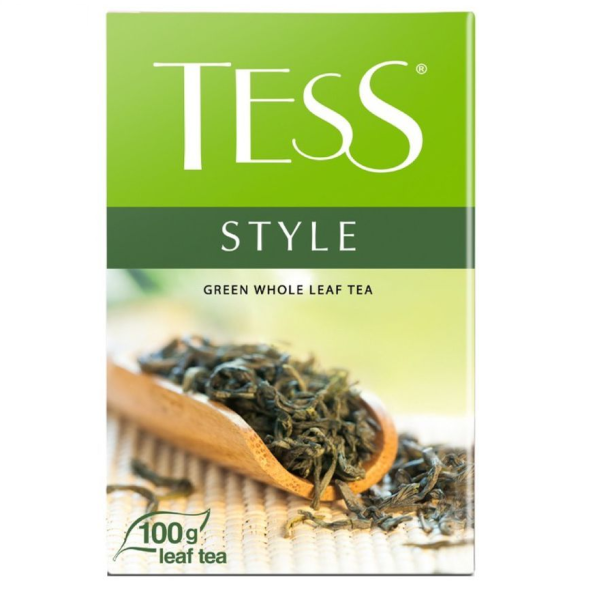 Чай зелёный ТЕСС Стайл крупнолистовой 100 гр