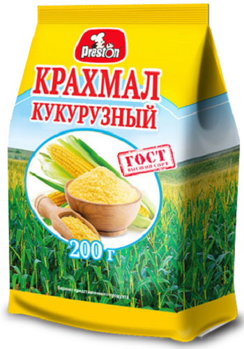 Крахмал ПРЕСТОН кукурузный 200гр.